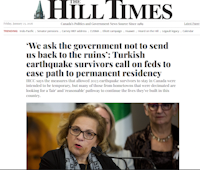 We ask the government not to send us back to the ruins’: Turkish earthquake survivors call on feds to ease path to permanent residency